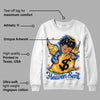 Dunk Blue Jay and University Gold DopeSkill Sweatshirt Heaven Sent Graphic