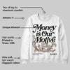 Olive 9s DopeSkill Sweatshirt Money Is Our Motive Typo Graphic