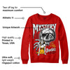 Red Collection DopeSkill Red Sweatshirt Mystery Ghostly Grasp Graphic