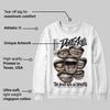 Harris Tweed x Black/Phantom Dunk DopeSkill Sweatshirt The Mouth With No Droughts Graphic