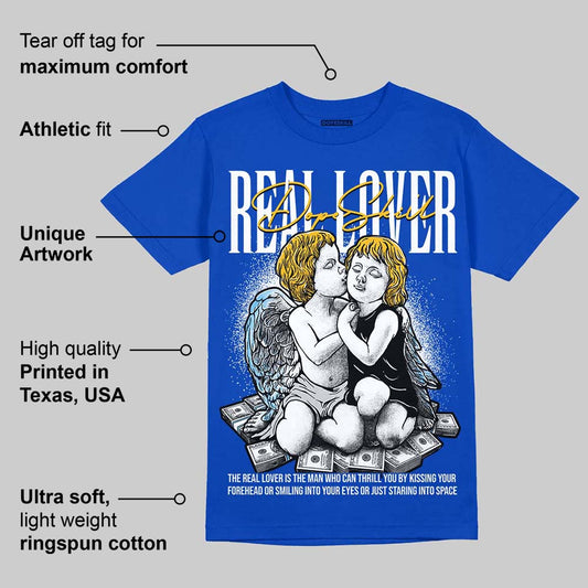 Blueberry 12s DopeSkill Royal T-shirt Real Lover Graphic