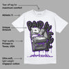 AJ 3 Dark Iris DopeSkill T-Shirt Paid In Full Graphic