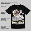 Pure Money 3s DopeSkill T-Shirt Born To Be Rich Graphic
