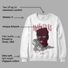 Burgundy 5s DopeSkill Sweatshirt Money Talks Graphic