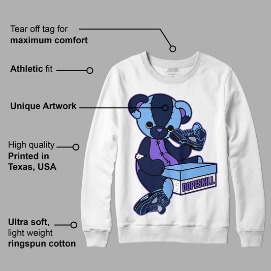 Georgetown 5s DopeSkill Sweatshirt Sneakerhead BEAR Graphic