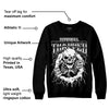 85 Black White 1s DopeSkill Sweatshirt Trapped Halloween Graphic