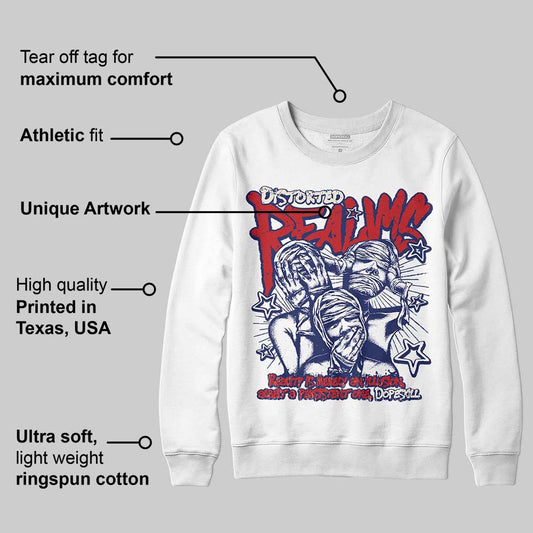 Rare Air 11s DopeSkill Sweatshirt Distorted Realms Graphic