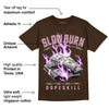 Neapolitan 11s DopeSkill Velvet Brown T-shirt Slow Burn Graphic