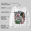 White Cement 4s DopeSkill Sweatshirt Stressless Graphic