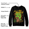 Neon Green Collection DopeSkill Sweatshirt Never Stop Hustling Graphic