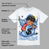 Dunk White Polar Blue DopeSkill T-Shirt Heaven Sent Graphic