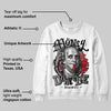 Black Toe 14s DopeSkill Sweatshirt Money Is Our Motive Typo Graphic