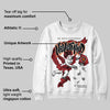 Fire Red “Black Tongue” 5s DopeSkill Sweatshirt Nevermind Graphic