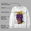 Field Purple 12s DopeSkill Sweatshirt Never Stop Hustling Graphic