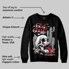 Black and White Collection DopeSkill Sweatshirt God Got Me Graphic