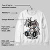 Samba OG White Black Clear Granite 1s DopeSkill Sweatshirt Smile Through The Pain Graphic