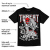 Dunk Panda White Black DopeSkill T-Shirt Threat Graphic