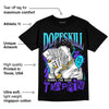 Aqua 6s DopeSkill T-Shirt Sorry I've Been Trappin Graphic