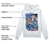 Powder Blue 9s DopeSkill Hoodie Sweatshirt Stackin Mines Graphic