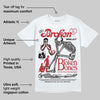 Fire Red “Black Tongue” 5s DopeSkill T-Shirt Broken Bones Graphic