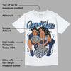 Midnight Navy 5s DopeSkill T-Shirt Queen Of Hustle Graphic