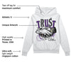 Field Purple 12s DopeSkill Hoodie Sweatshirt Trust No One Graphic