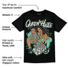 Green Glow 1s DopeSkill T-Shirt Queen Of Hustle Graphic