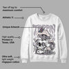 Cement Grey 2s DopeSkill Sweatshirt Trippin Graphic