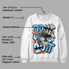 Dunk Low Futura University Blue DopeSkill Sweatshirt Don't Quit Graphic