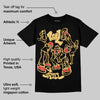 Quai 54 x Tour Yellow Black 1s DopeSkill T-Shirt Real Y2K Players Graphic