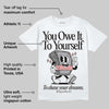 Harris Tweed x Black/Phantom Dunk DopeSkill T-Shirt Owe It To Yourself Graphic