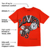 Toro Bravo 6s DopeSkill Varsity Red T-shirt Loser Lover Graphic