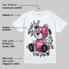 Gel-1130 "Pink Glo/Black" DopeSkill T-Shirt Smile Through The Pain Graphic