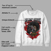 Red Cement 4S DopeSkill Sweatshirt New Black Queen Graphic