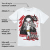 Fire Red “Black Tongue” 5s DopeSkill T-Shirt NPC Graphic