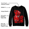 Satin Bred 1s DopeSkill Sweatshirt Broken Heart Graphic