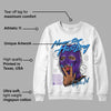 Dark Iris 3s DopeSkill Sweatshirt Never Stop Hustling Graphic