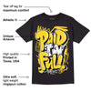 Black Tour Yellow AJ 4 Thunder DopeSkill T-Shirt New Paid In Full Graphic