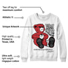 Red Taxi 12s DopeSkill Sweatshirt Love Kills Graphic