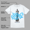 University Blue Toe 1s DopeSkill T-Shirt King Chess Graphic