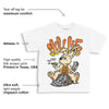 Orange Black White DopeSkill Toddler Kids T-shirt Slow Life Graphic