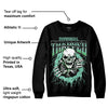 Green Glow 1s DopeSkill Sweatshirt Trapped Halloween Graphic