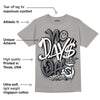 Wet Cement 4s DopeSkill Grey T-shirt No Days Off Graphic