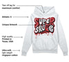 Red Taxi 12s DopeSkill Hoodie Sweatshirt Super Sauce Graphic