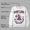 Field Purple 12s DopeSkill Sweatshirt Cant Lose Graphic