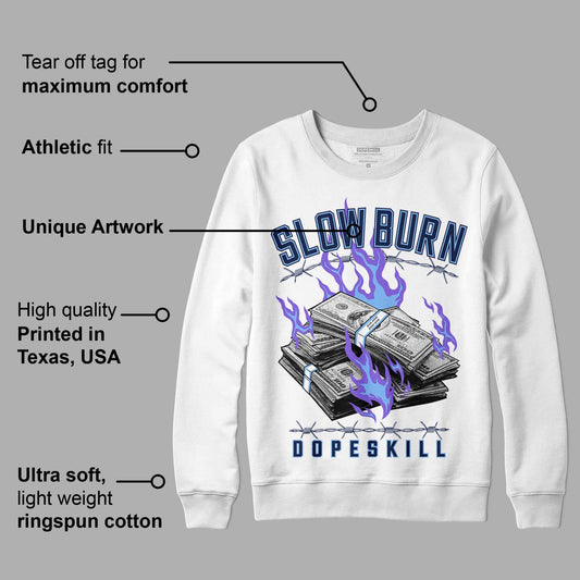 Georgetown 5s DopeSkill Sweatshirt Slow Burn Graphic