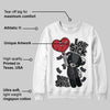 Black Cat 3s DopeSkill Sweatshirt Love Sick Graphic