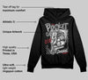 Black Cat 4s DopeSkill Hoodie Sweatshirt Pocket Change Graphic