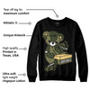 Craft Olive 4s DopeSkill Sweatshirt Sneakerhead BEAR Graphic