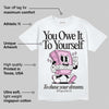 Orchid 4s DopeSkill T-Shirt Owe It To Yourself Graphic